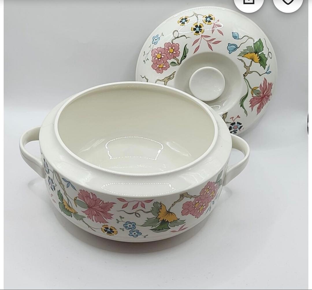 Villeroy & Boch 花柄 CHINTZ 蓋付きボウル