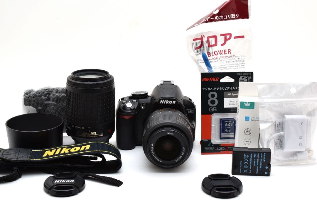 ✨ショット数943枚✨Nikon D3100 ダブルレンズ　初心者　すぐ使える