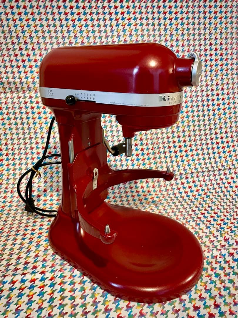 Kitchenaidプロフェッショナル600【完動品】注ぎ口シールド付きパワフル