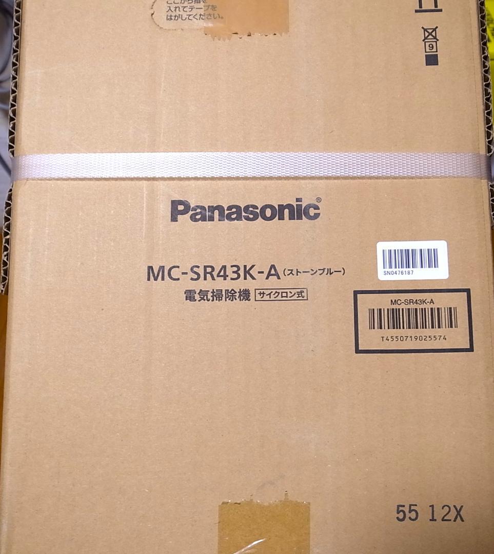 パナソニック MC-SR43K-A [ストーンブルー]