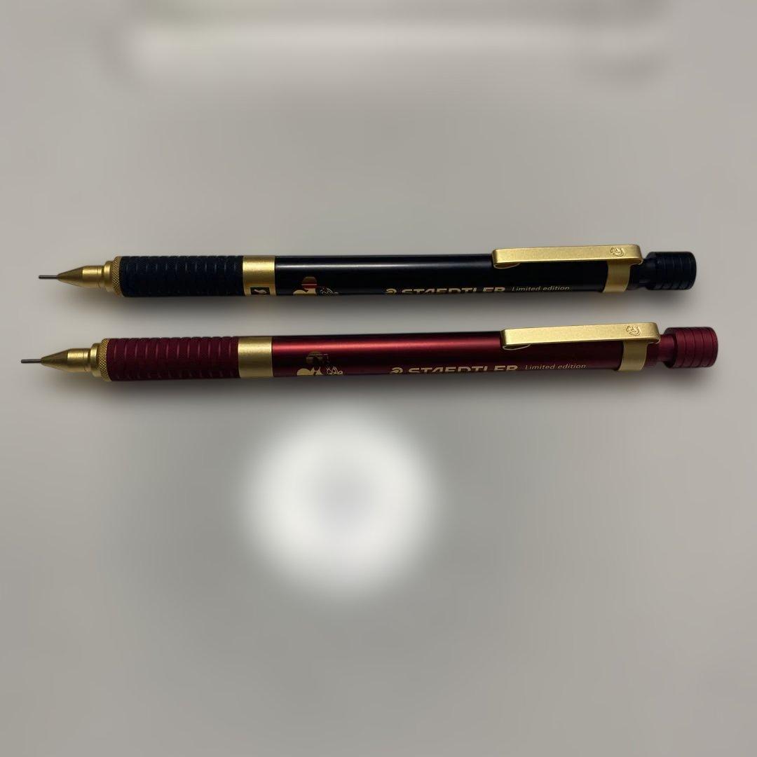 【限定】ステッドラー925 ミッキーデザイン　ブラック　レッド　完売品