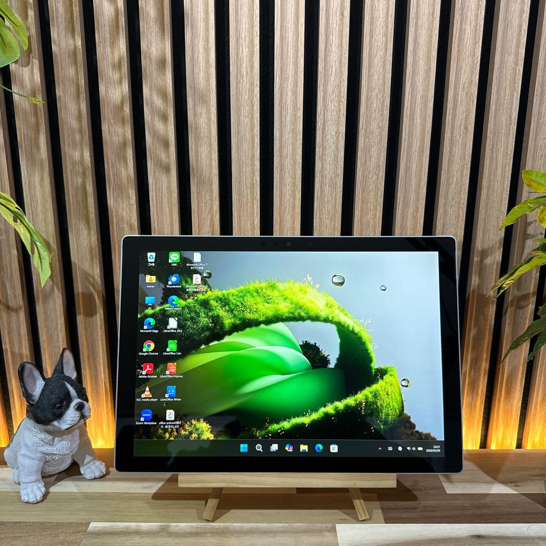 準美品‼️Surface Pro7☘タッチパネル式☘第10世代☘人気ノートパソコン
