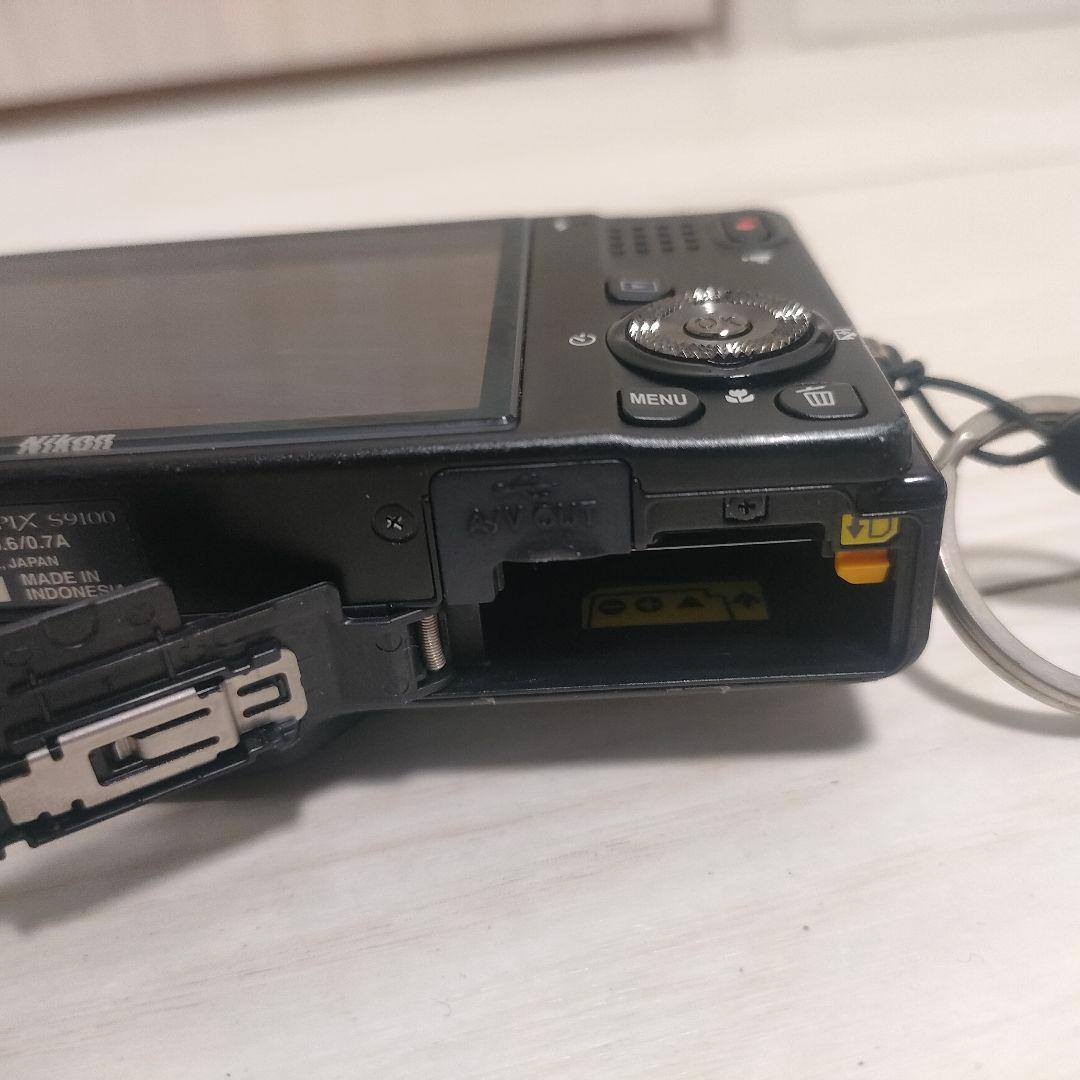 Nikon COOLPIX S9100 コンパクトデジタルカメラ ブラック