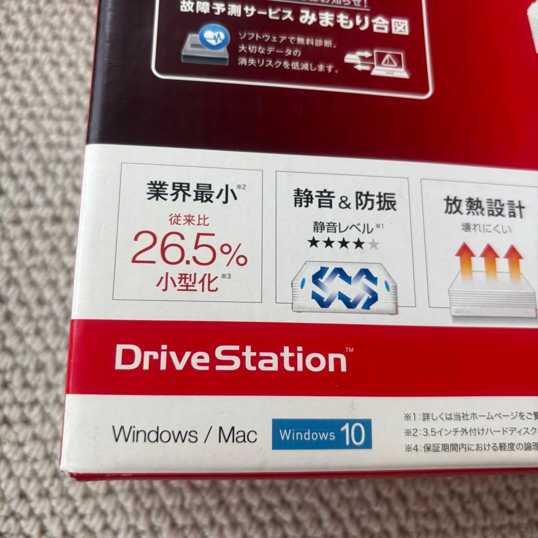 BUFFALO HD-LD2.0U3-WHA 2.0TB 外付けハードディスク