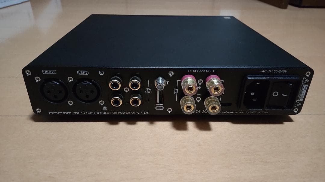 S.M.S.L AO200MKIIデジタルパワーアンプ 1台