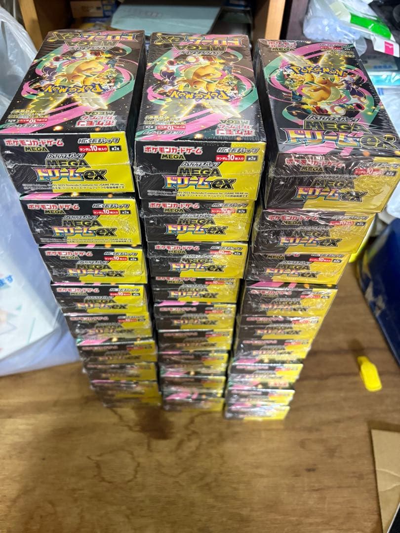 ポケモンカード メガドリームEX シュリンク付き 27BOX まとめ売り