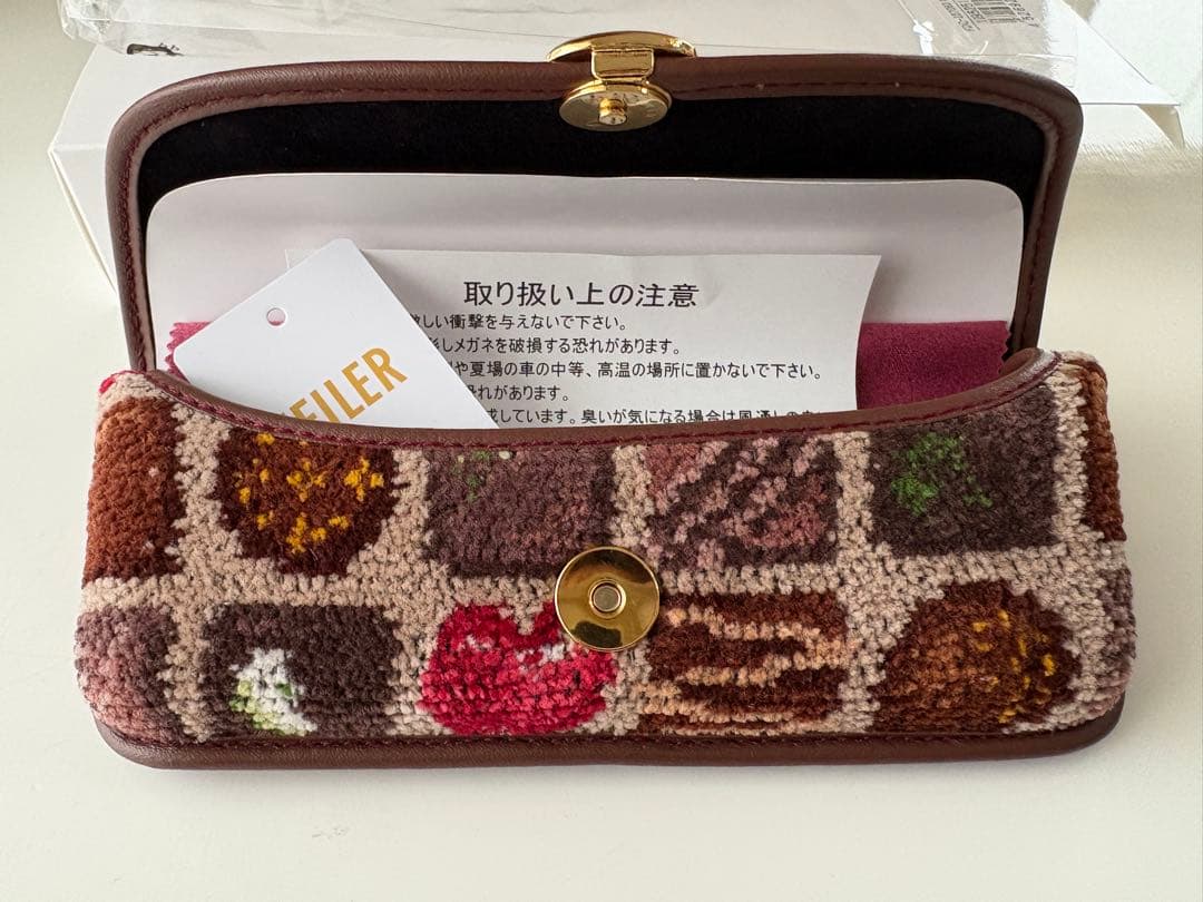 FEILER コフレドゥショコラ メガネケース