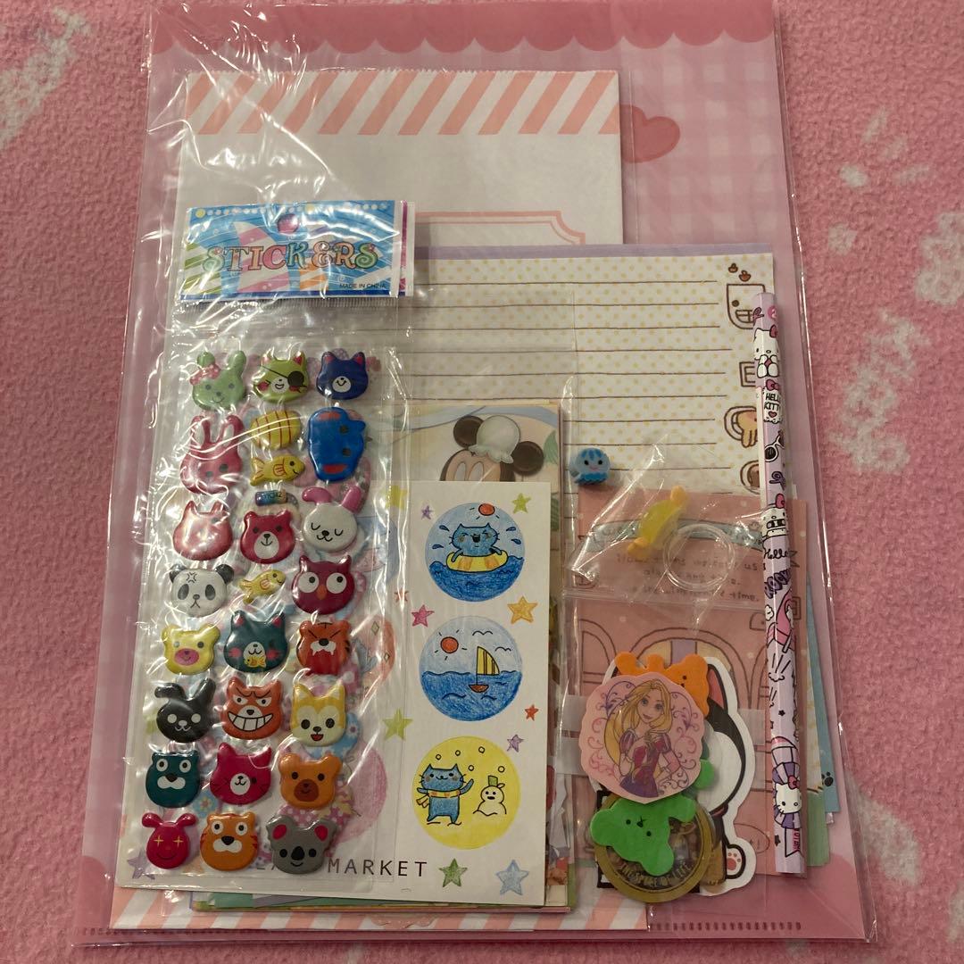3セット580円☆女の子　文房具セット♪