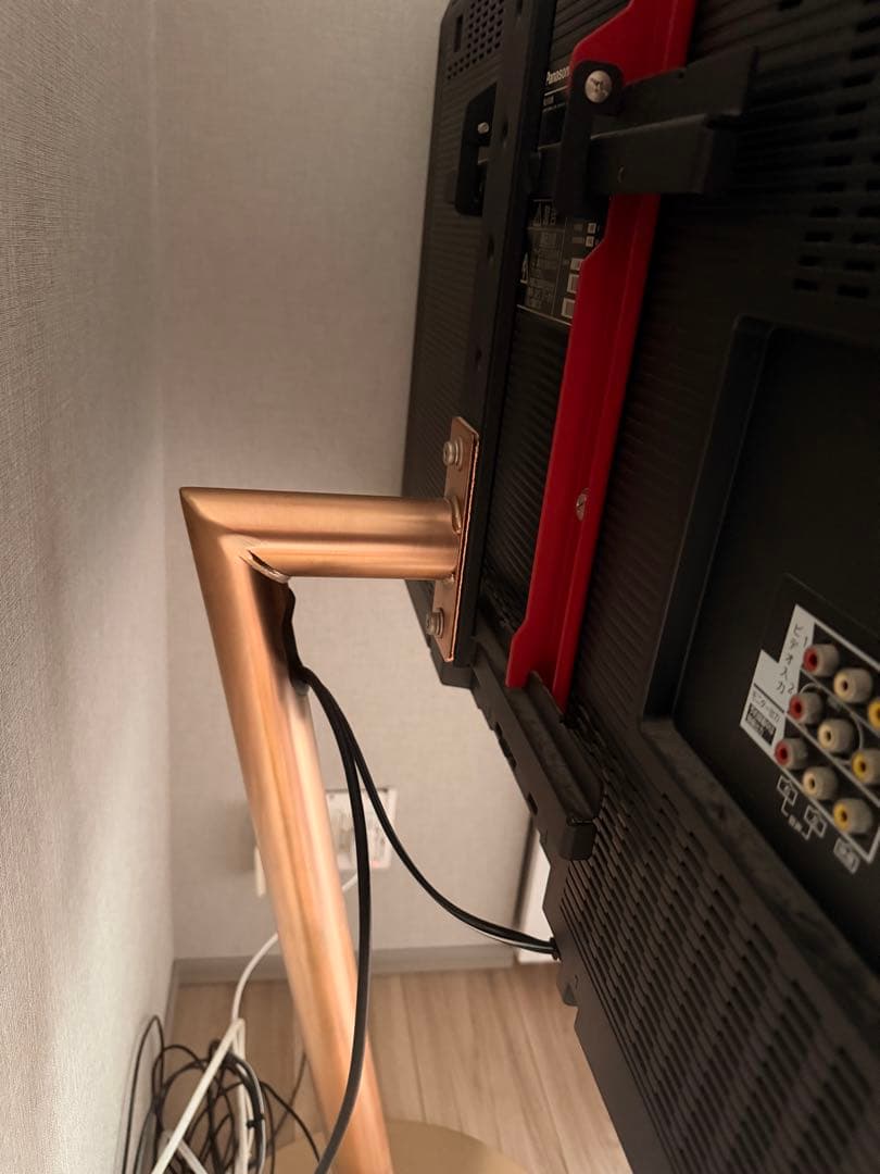 液晶テレビ&テレビ台セット　ゴールドスタンド　Panasonic VIERA