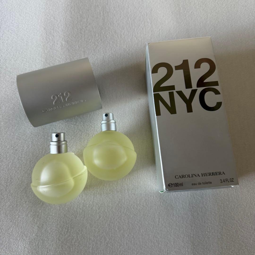 CAROLINA HERRERA 212 ユニセックス香水 100ml箱付き