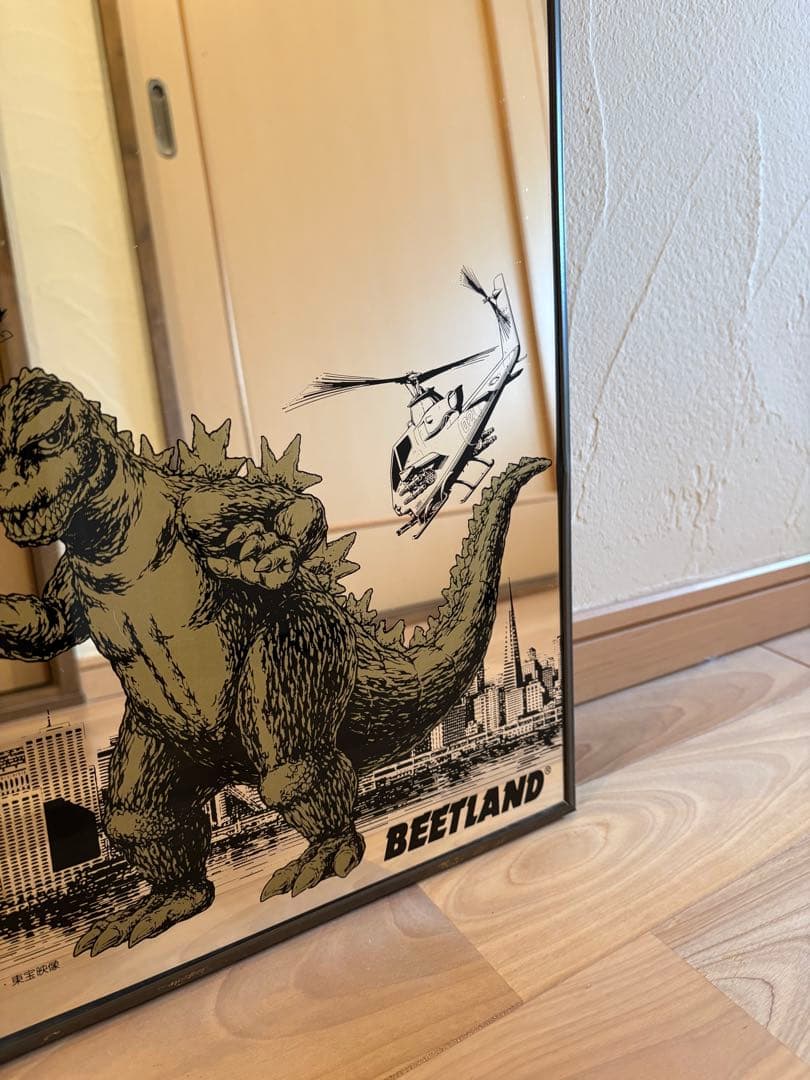 【匿名・即日発送】ゴジラ　パブミラー　東宝　キング・オブ・モンスターズ