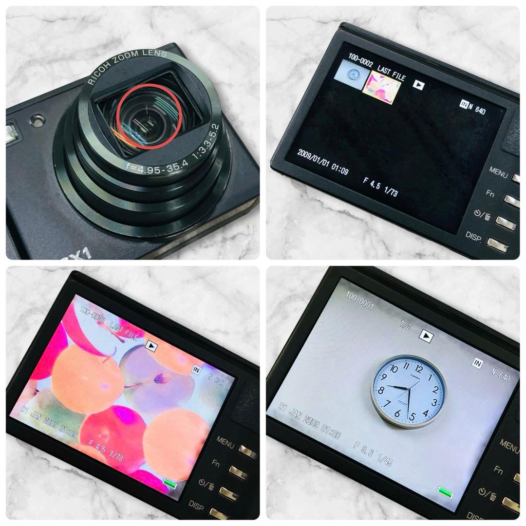 RICOH CX1 動作確認済み 充電器付き 撮影OK コンデジ リコー