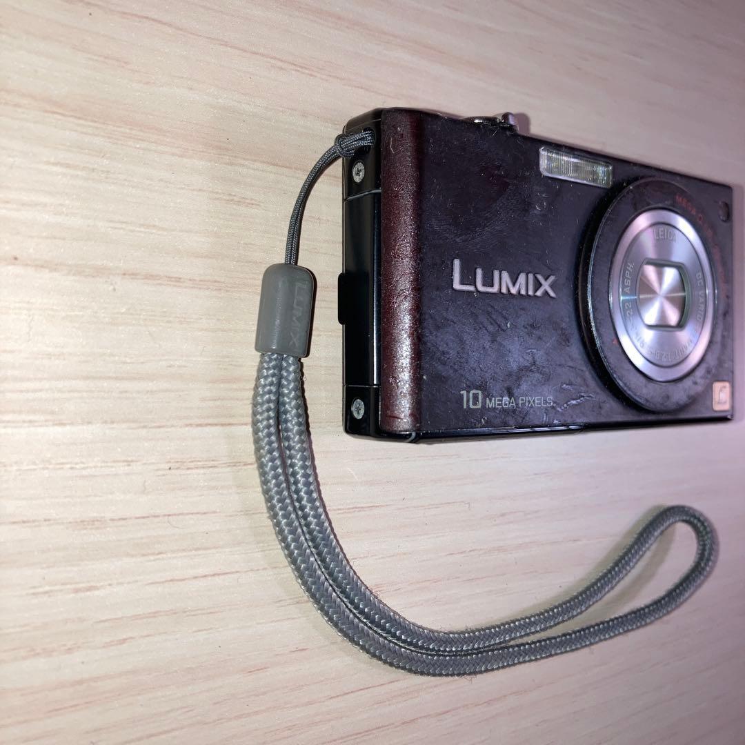 DMC-FX37　パナソニック デジタルカメラ LUMIX　ブラウン　ルミックス