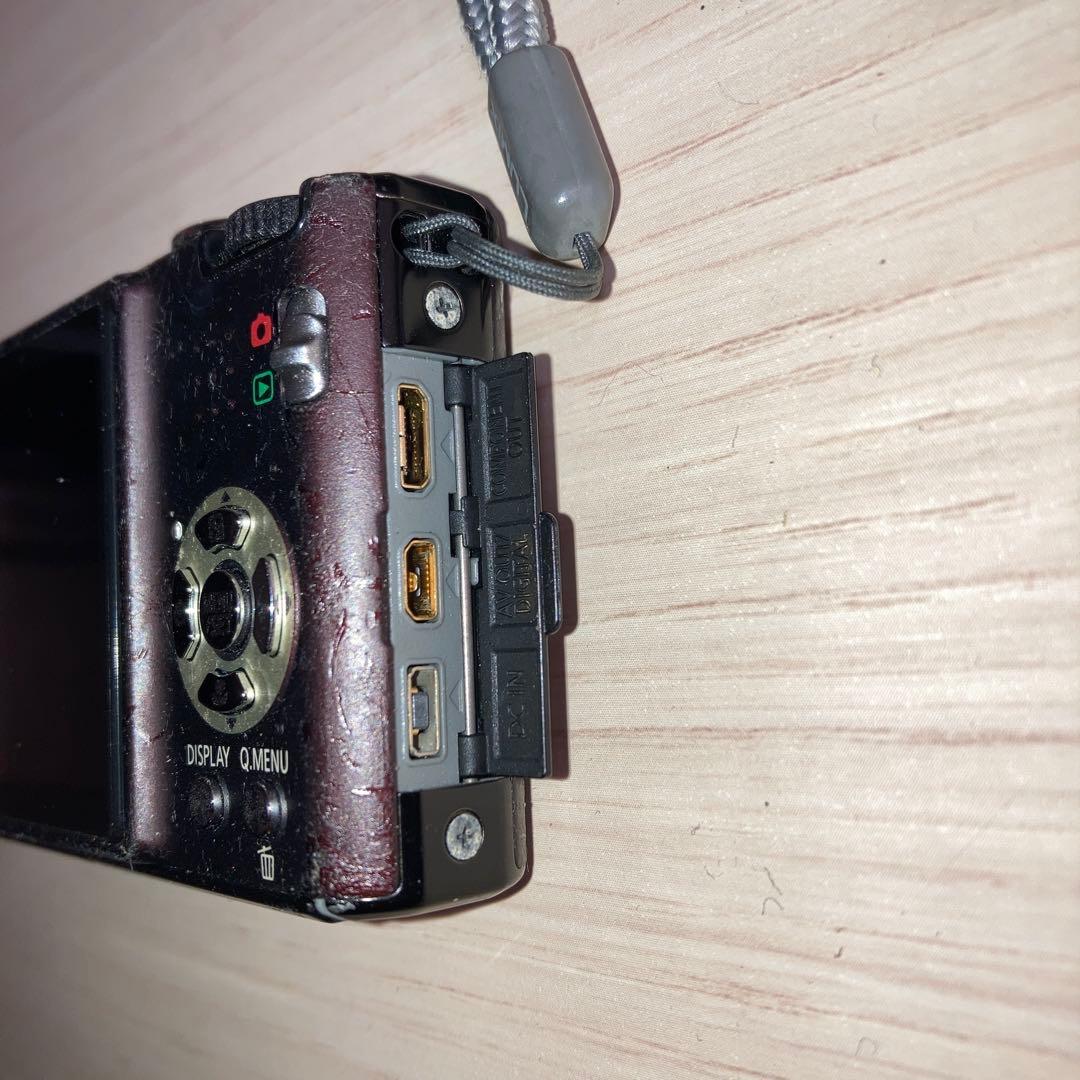 DMC-FX37　パナソニック デジタルカメラ LUMIX　ブラウン　ルミックス