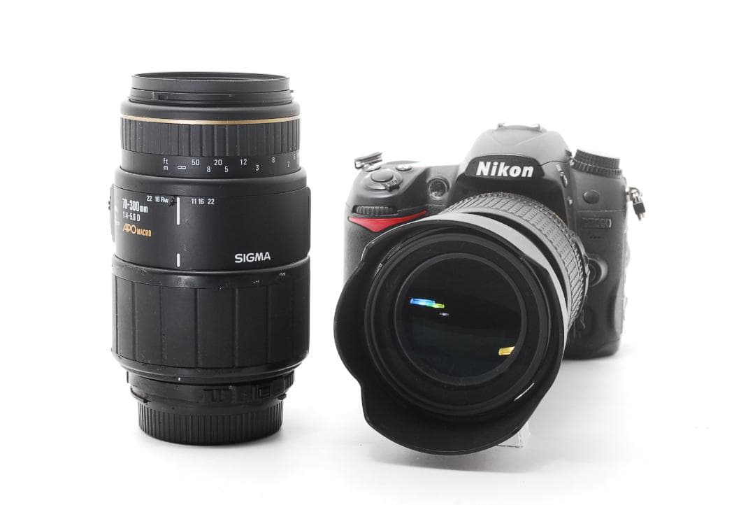 Nikon D7000 ダブルズーム 18-105＋300mm バック付