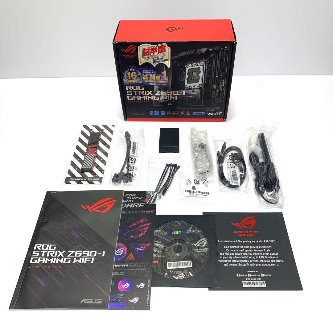 ROG STRIX Z690-I GAMING WIFI マザーボード