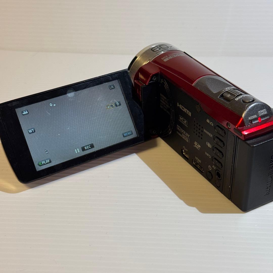 【動作確認ＯＫ】JVC Everio GZ-HM133-R