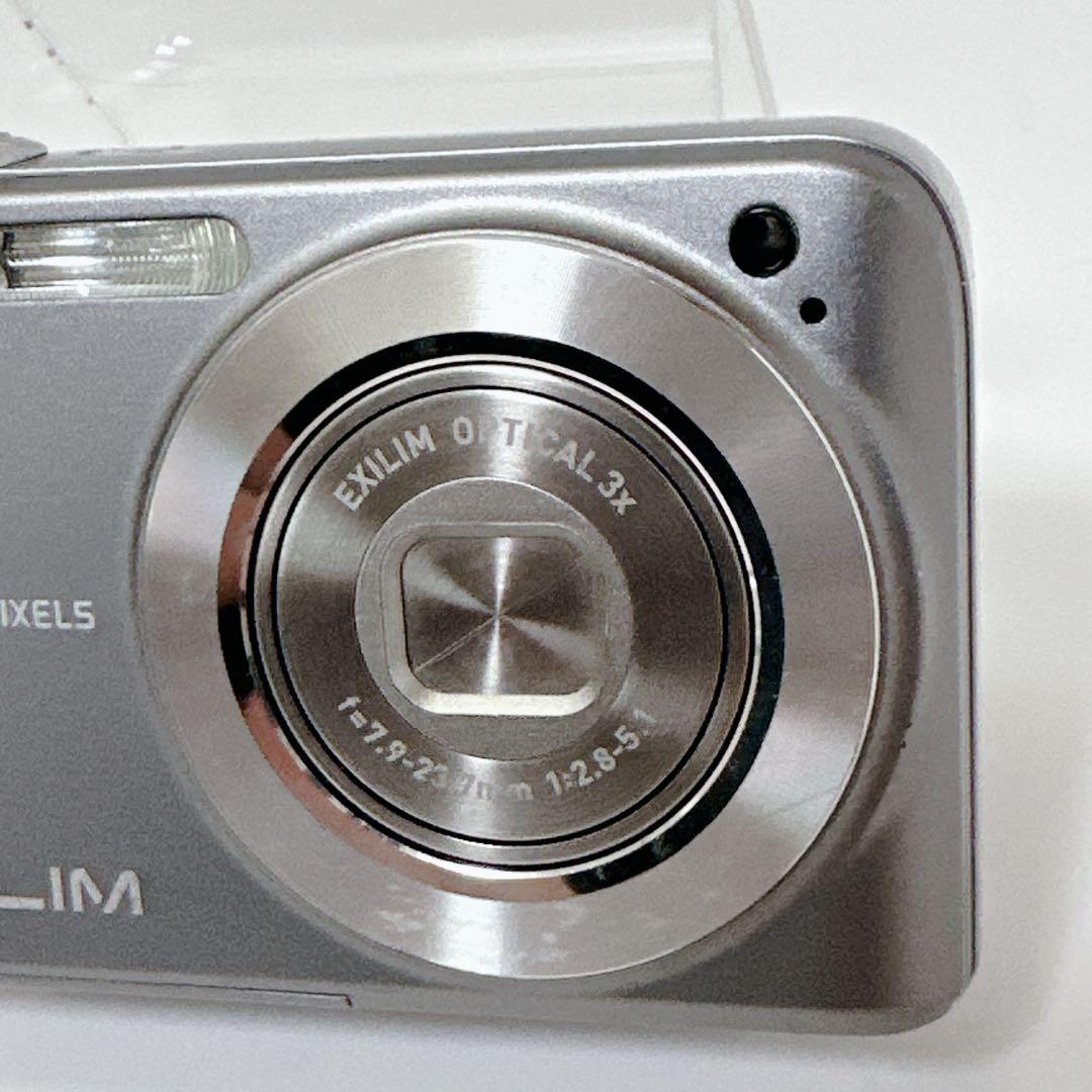 美品 CASIO EXILIM EX-Z1080 シルバー デジカメ 動作確認済