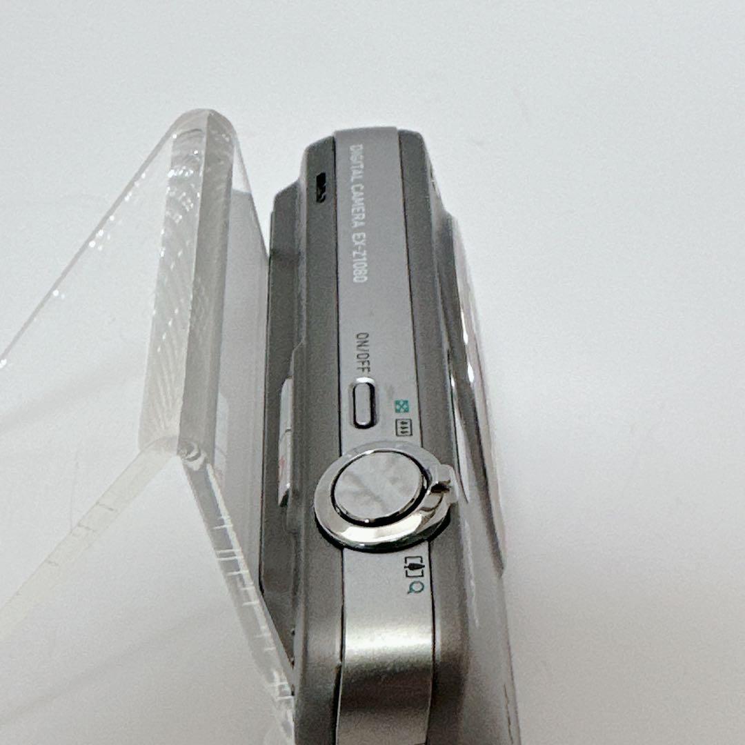 美品 CASIO EXILIM EX-Z1080 シルバー デジカメ 動作確認済