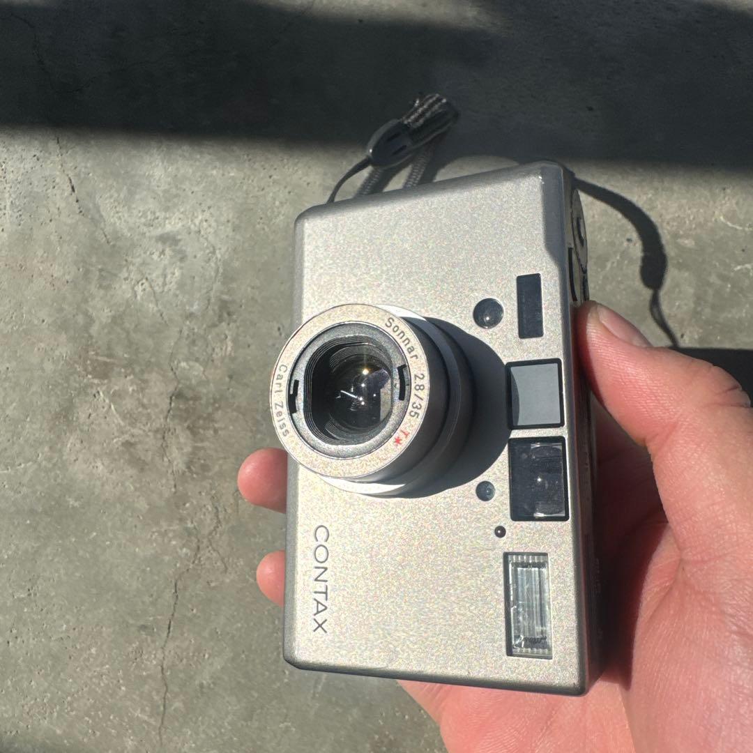 CONTAX T3 シルバー コンパクトフィルムカメラ