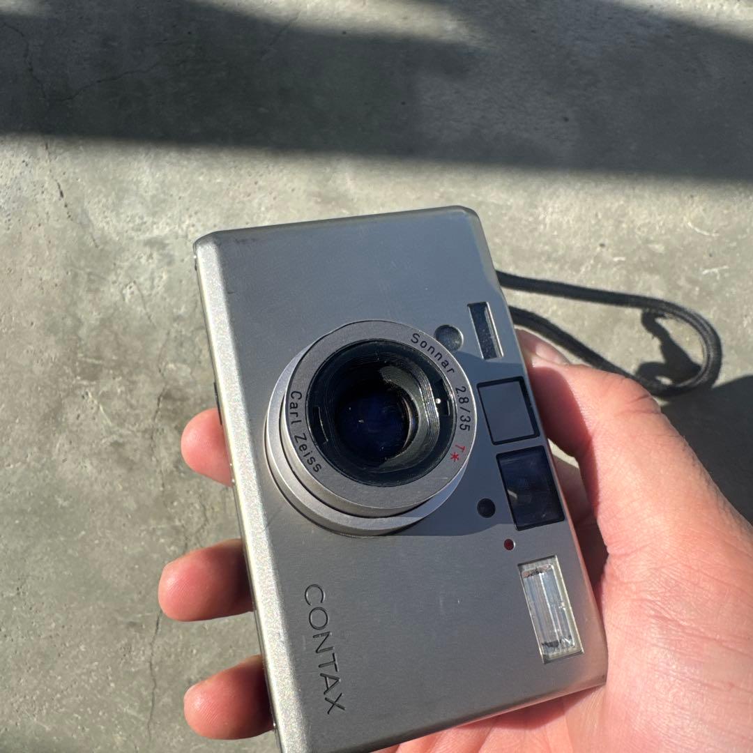 CONTAX T3 シルバー コンパクトフィルムカメラ