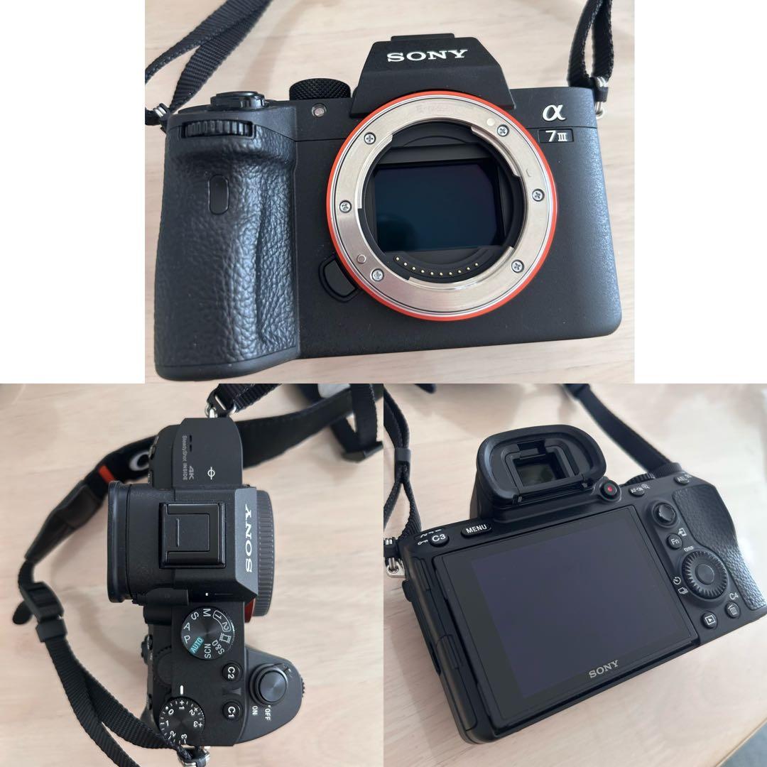 ソニー SONYα‪7III ボディレンズセット ミラーレス一眼レフ まとめ売り