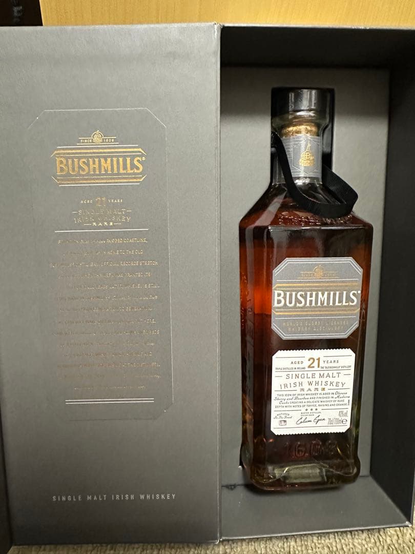 ※値引中　BUSHMILLS 21年 シングルモルトウイスキー 700ml
