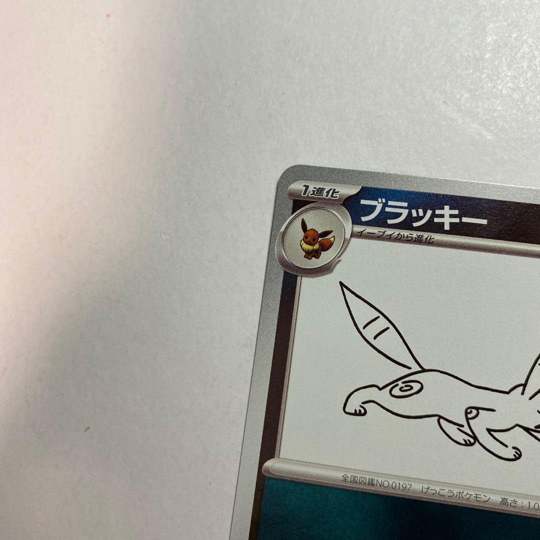 YU NAGABA×ポケモンカード プロモ ブラッキー 長場雄