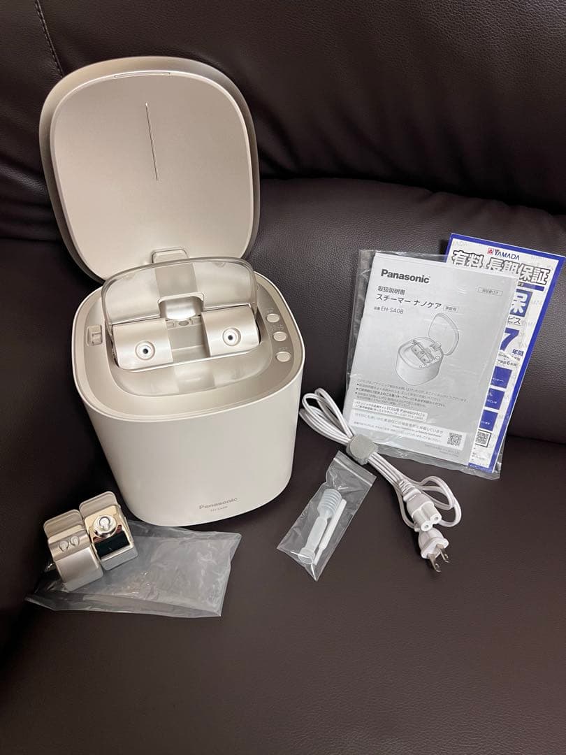美品　Panasonic スチーマー　ナノケア