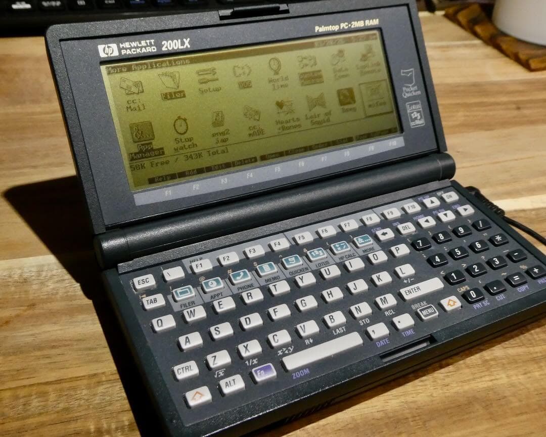 その他ノートPC本体 HP200LX