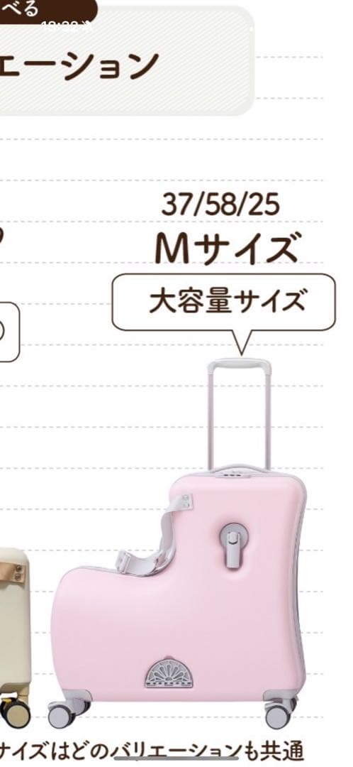 【週末値下げ】キッズトラベルキャリーケース