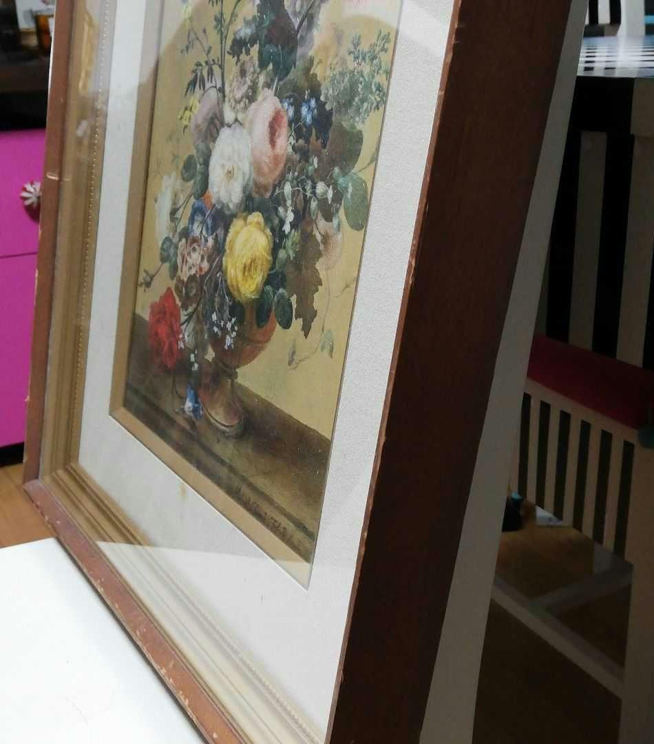 絵画 額 絵★Michael Janch★ドイツ★薔薇