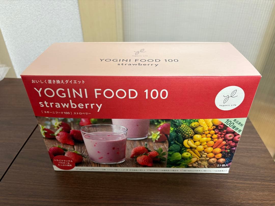 【LAVA】Yoganic Life ヨギーニフード100 ストロベリー 15袋