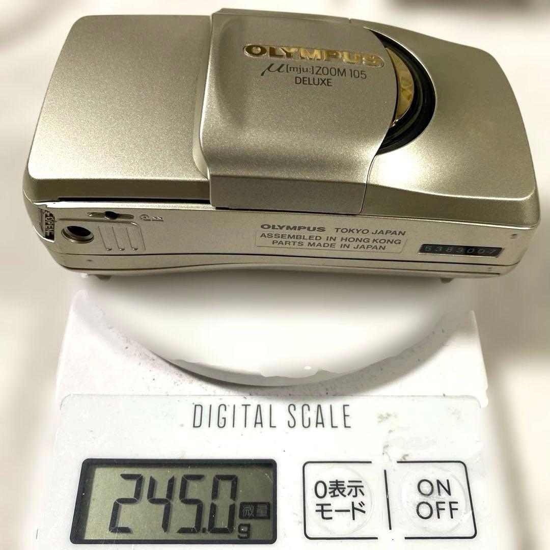 L-27 OLYMPUS μ[mju] ZOOM 105 DELUXE ジャンク