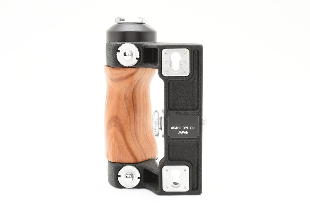 美品 Pentax 木製 ウッド グリップ 6x7 67 67II #8672