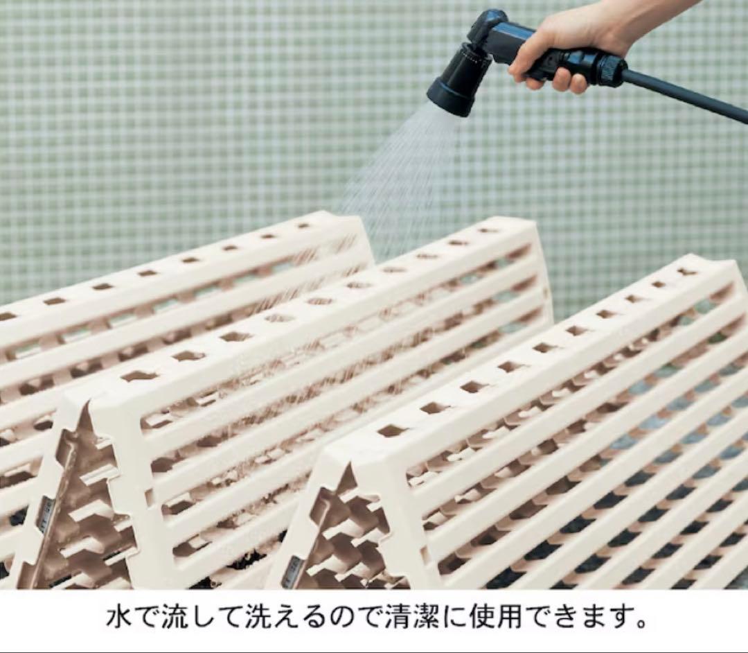 軽量樹脂製折りたたみすのこ