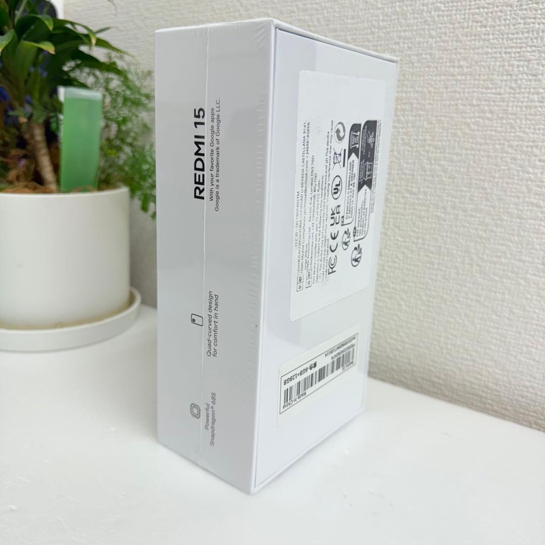 Xiaomi Redmi 15 6GB RAM 128GB ROM 新品未開封
