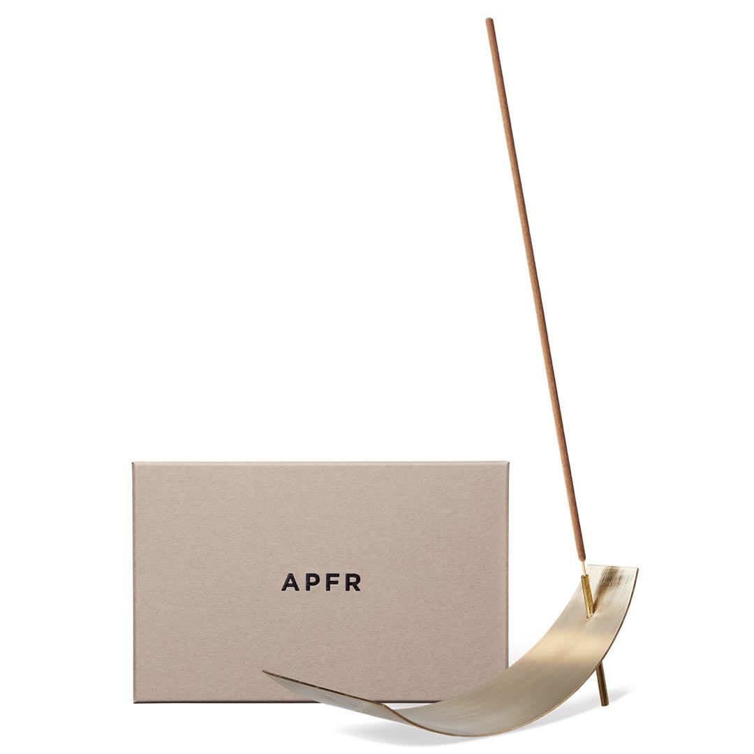 【新品】APFR お香立て & お香2種 セット 真鍮 アポテーケ