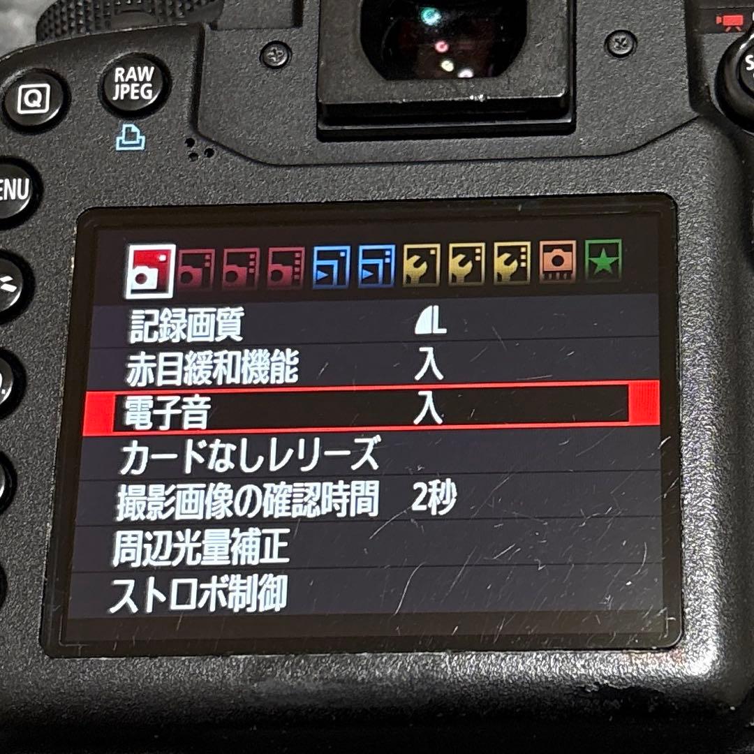 Canon EOS 7D デジタル一眼レフカメラ レンズ、カード付き