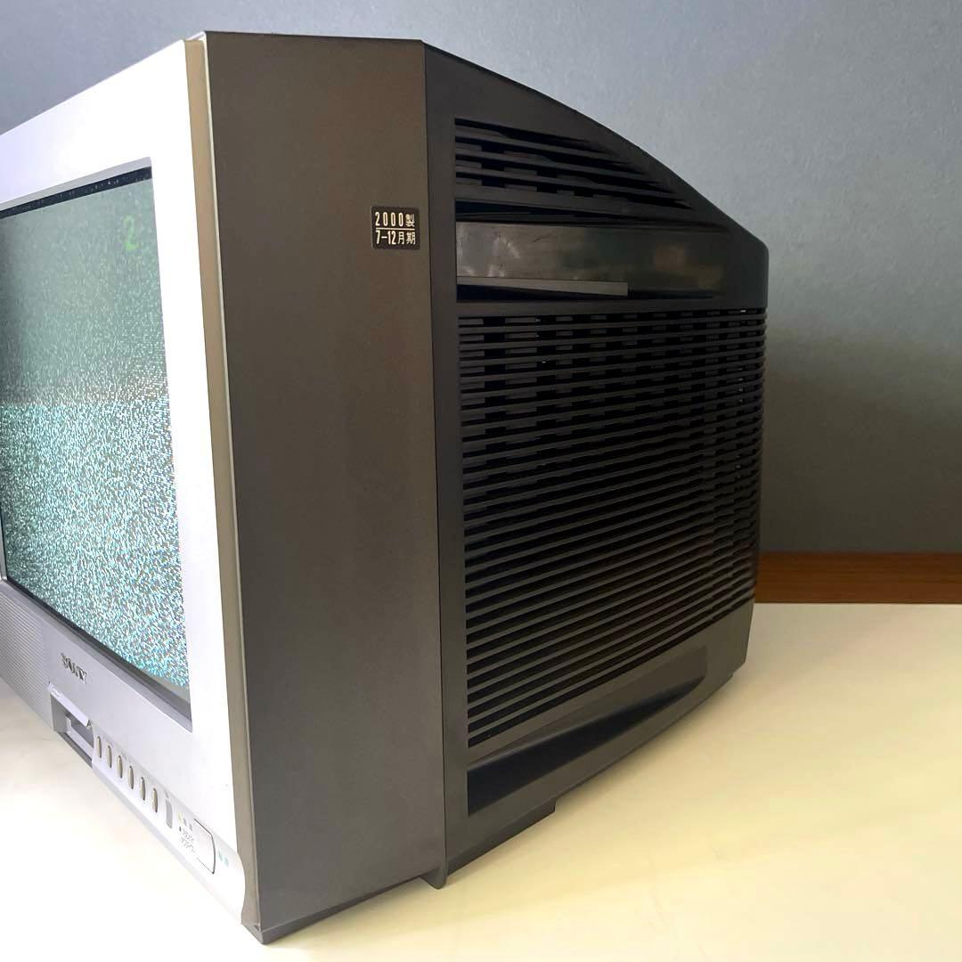 『SONY 』Trinitron ブラウン管テレビ 本体　ソニー2000年製