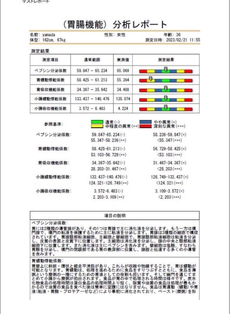 量子波動アナライザー　健康管理分析器