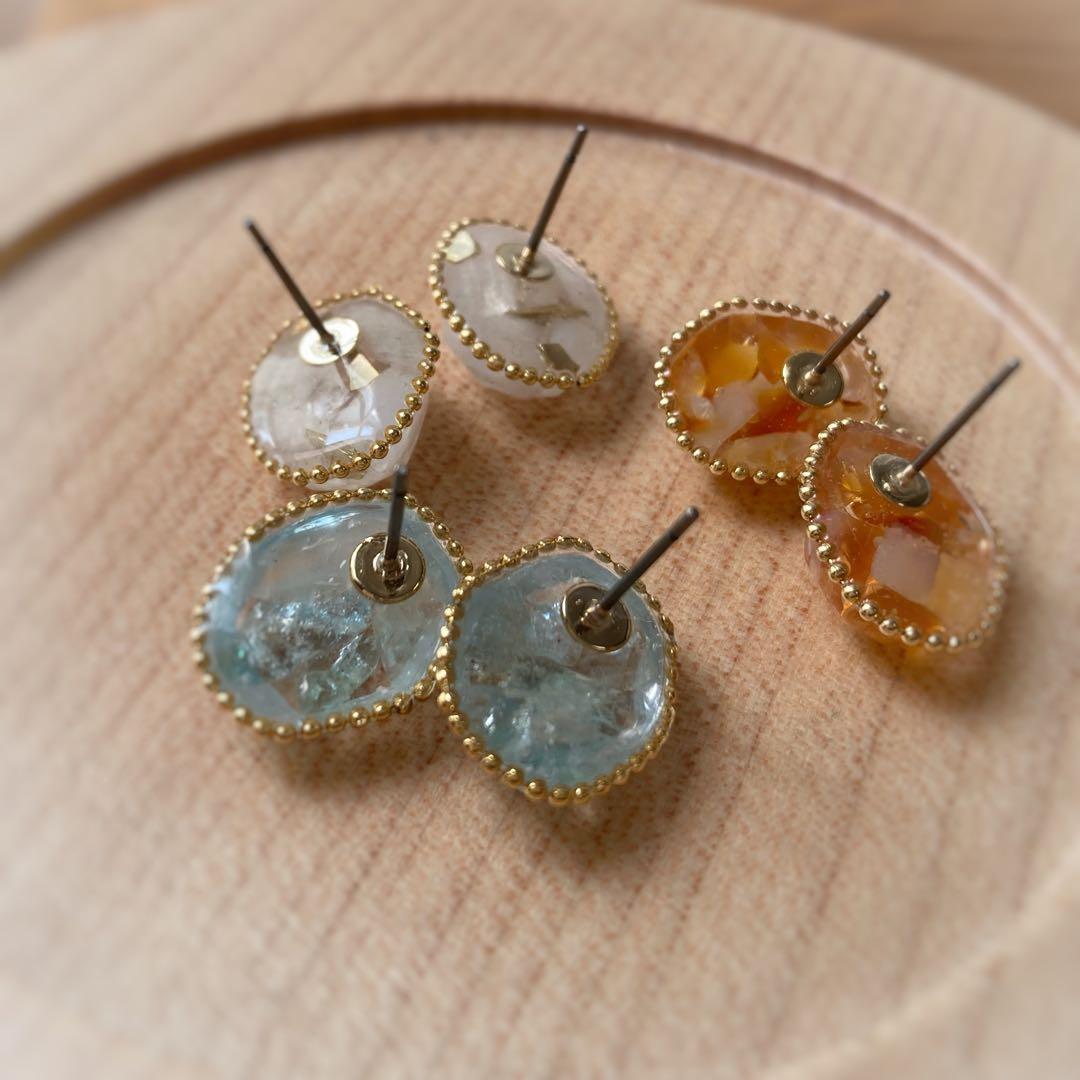 ペリドットのピアス
