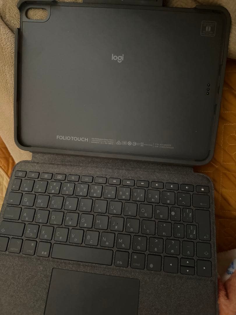 logi FOLIOTOUCH ブラックキーボードケース