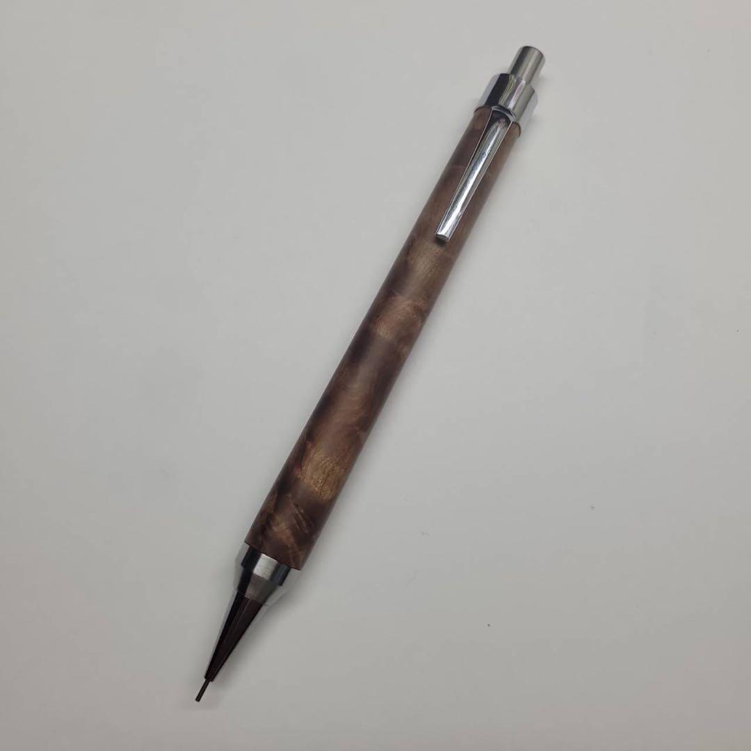 handwood　欅製シャーペン　強低重心Rタイプ0.5mm　ケヤキ　木軸