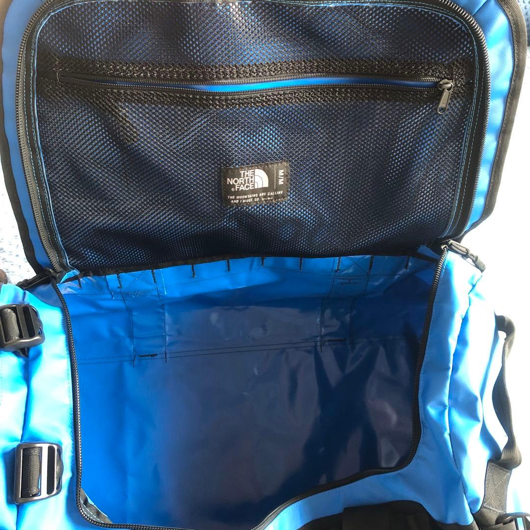値下げ THE NORTH FACE ダッフルバッグ 青