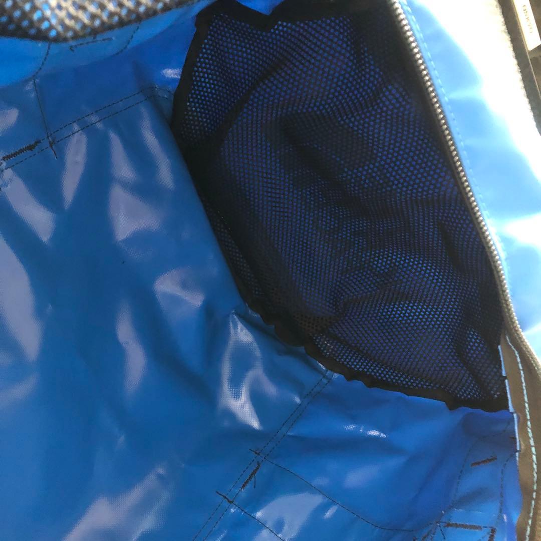 値下げ THE NORTH FACE ダッフルバッグ 青