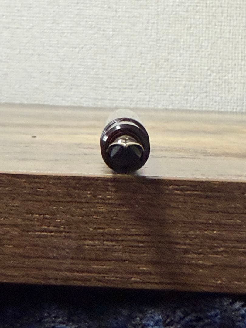 未使用に近い　旧天冠　全金　ブラウン　茶縞　ペリカン　万年筆　F