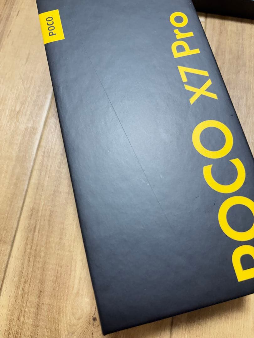POCO X7 Pro 日本版　ブラック simフリー8GB+256GB