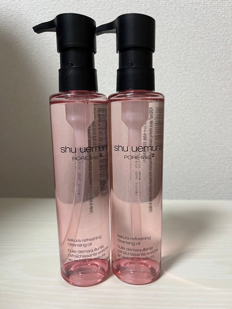 【新品】shu uemura クレンジングオイル サクラ 150ml 2本セット