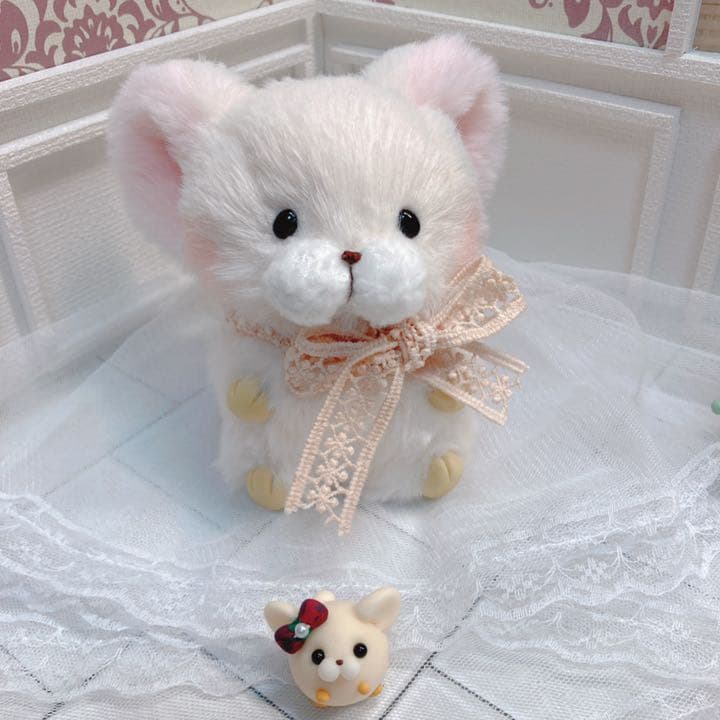♡新作♡ マシュマロちゃん　チンチラちゃん